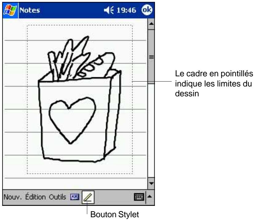 ASUS MYPAL A620 - Pour faire un dessin: - 1