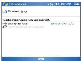ASUS MYPAL A632N - Pour envoyer un fichier par infrarouge: - 2