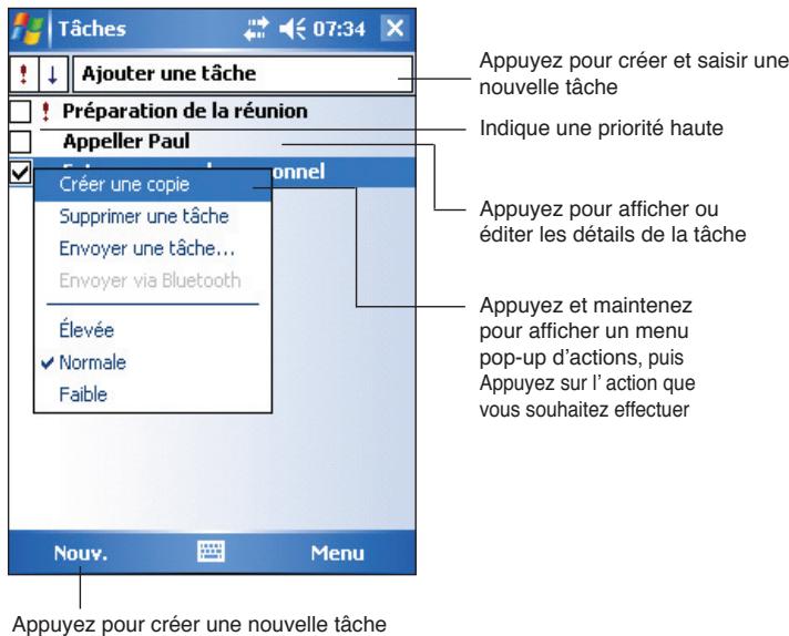 ASUS MYPAL A632N - Tâches - 1