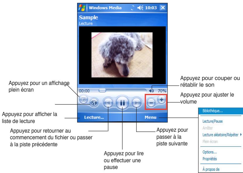 ASUS MYPAL A632N - Windows Media Player pour Pocket PC - 1