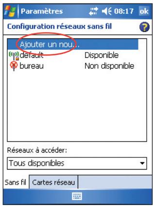 ASUS MYPAL A632N - Pour ajouter un réseau sans fil: - 1