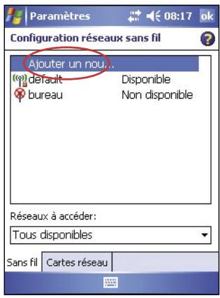 ASUS MYPAL A636 - Pour ajouter un réseau sans fil: - 1