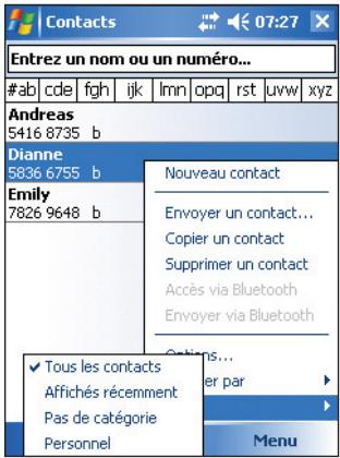 ASUS MYPAL A636N - Utiliser l'écran de sommaire - 2