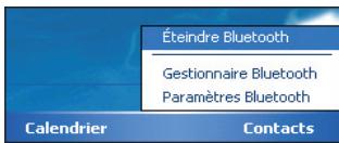 ASUS MYPAL A636N - Pour configurer les paramètres bluetooth: - 1