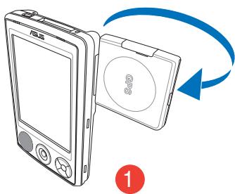 ASUS MYPAL A636N - Pour recevoir un signal GPS: - 1