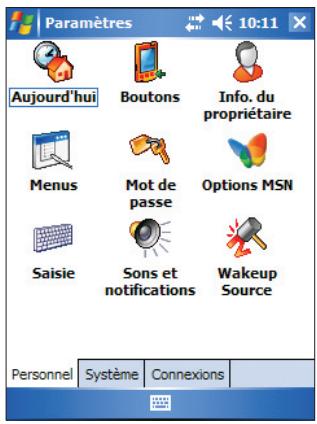 ASUS MYPAL A636N - Pour consulter les options disponibles: - 1