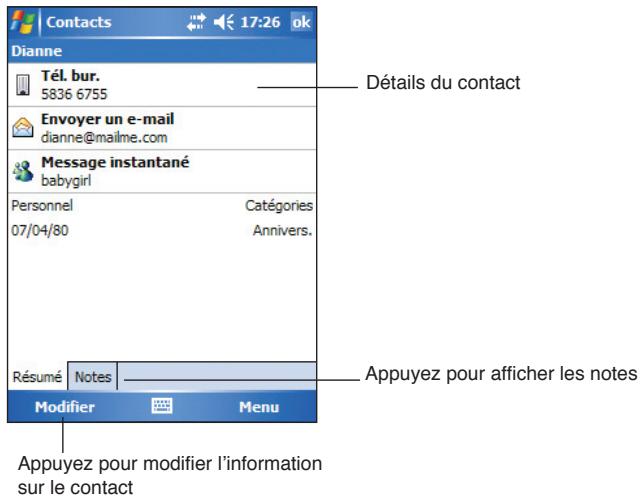 ASUS MYPAL A636N - Utiliser l'écran de sommaire - 1