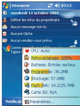 ASUS MYPAL A636N - Pour lancer asus status: - 1