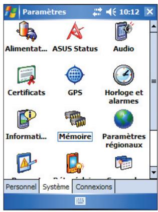 ASUS MYPAL A636N - Pour consulter les options disponibles: - 2