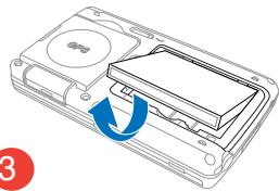 ASUS MYPAL A636N - Installer et(atr)retirer la batterie - 3