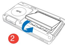 ASUS MYPAL A636N - Installer et(atr)retirer la batterie - 2