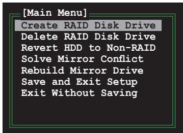 ASUS P5B - Créer un ensemble RAID : - 1