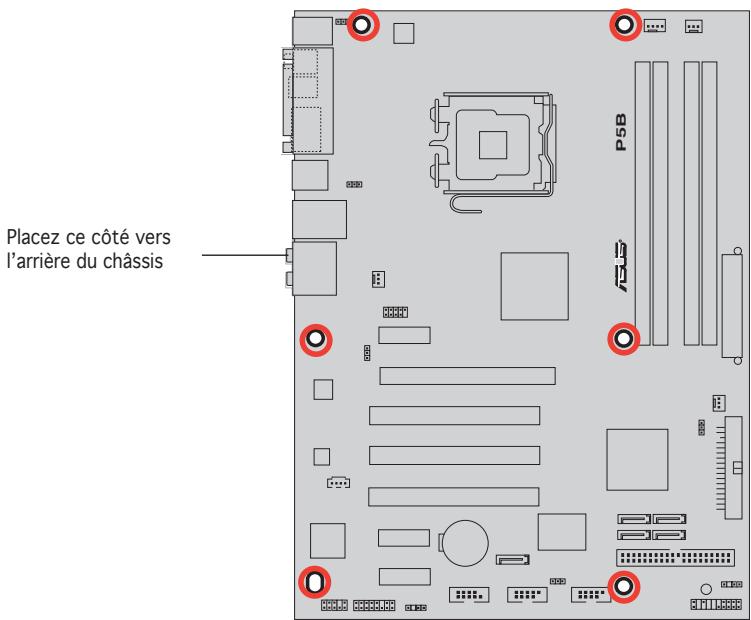 ASUS P5B - Pas de vis - 2
