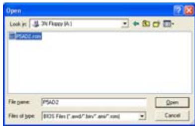 ASUS P5B - Mise à jour du BIOS grâce à un fichier BIOS - 2