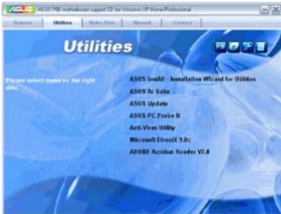 ASUS P5B - Menu Utilities - 1
