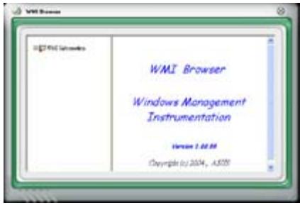 ASUS P5B - Navigateur WMI - 1