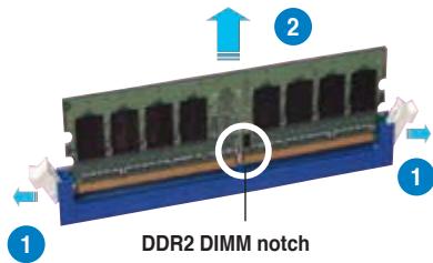 ASUS P5B - Pour enlever un module DIMM: - 2