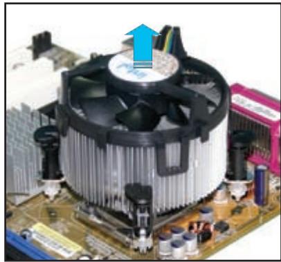 ASUS P5B - Désinstaller le dissipateur et le ventilateur du CPU - 4
