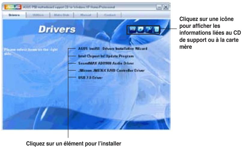ASUS P5B - Lancer le CD de support - 1