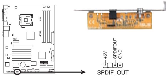 ASUS P5B - Connecteur audio numérique (4-1 pin SPDIF_OUT) - 1