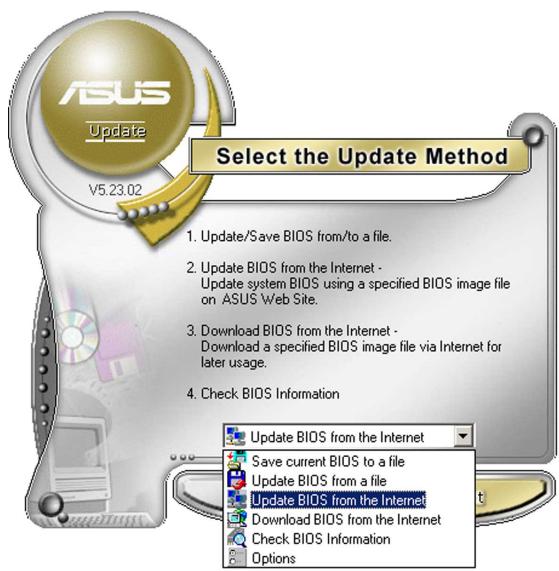 ASUS P5GD2 - Mise à jour du BIOS depuis l'Internet - 2