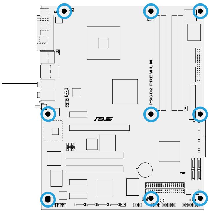 ASUS P5GD2 - Pas de vis - 2