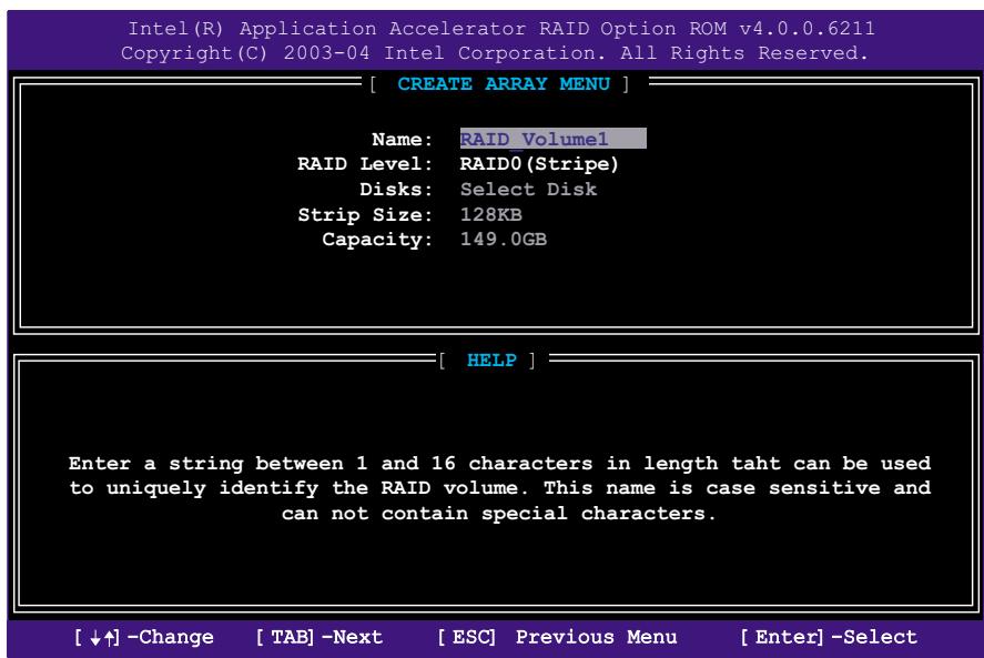 ASUS P5GD2 - Créer un volume RAID - 1