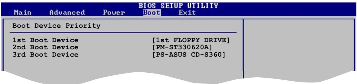 ASUS P5GD2 - Boot Device Priority - 1