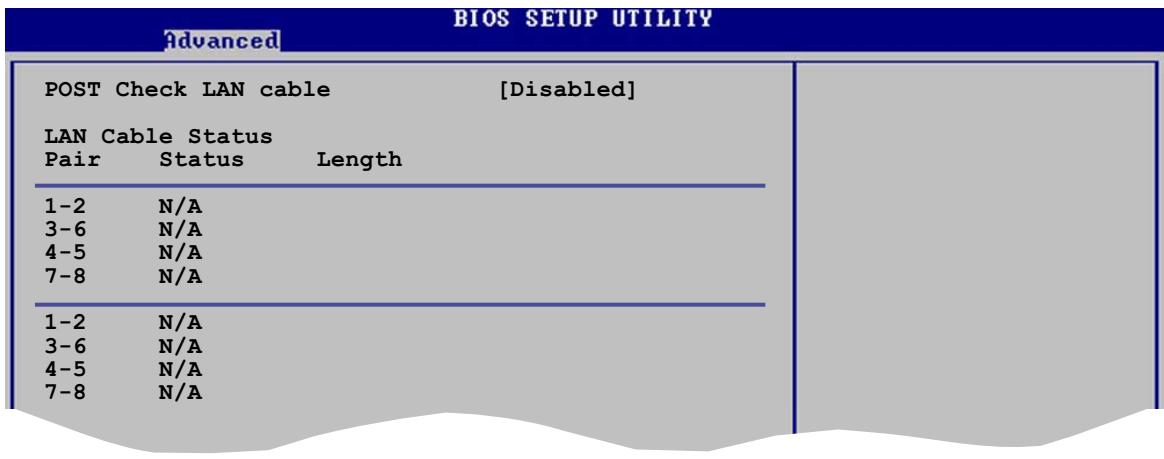 ASUS P5GD2 - LAN Cable Status - 1