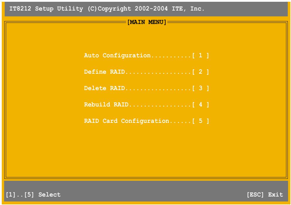 ASUS P5GD2 - Entrer dans l'ITE® 8212F Setup Utility - 1