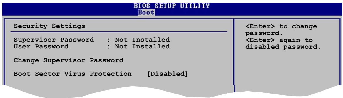 ASUS P5GD2 - Security - 1