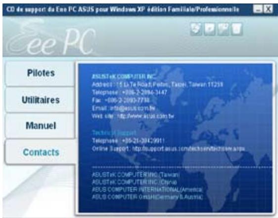 ASUS EEE PC 4G SURF - Contact - 1