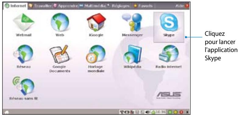 ASUS EEE PC 4G SURF - SkypeTM - 1