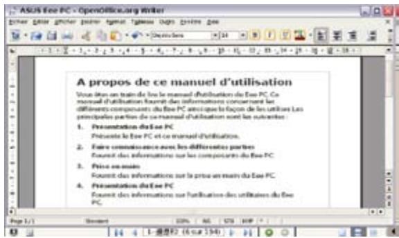 ASUS EEE PC 4G SURF - Accéder à des fichiers - 5
