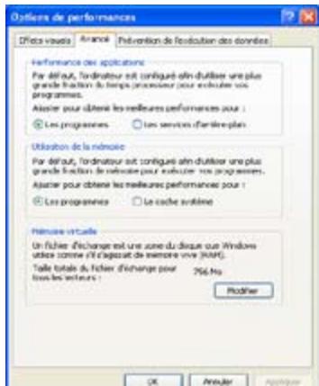 ASUS EEE PC 8G - Modifier la mémoire virtuelle - 2
