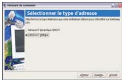 ASUS EEE PC 8G - Utilisation d'une IP statique: - 1