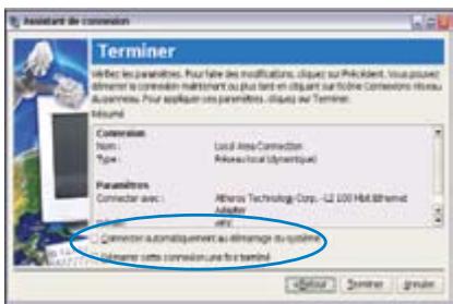ASUS EEE PC 8G - Utilisation d'une IP dynamique: - 7