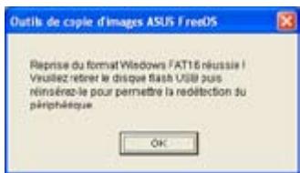 ASUS EEE PC 8G - Reformater la clé USB - 2