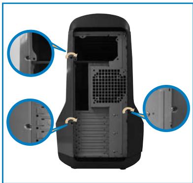 ASUS VENTO 3600 - Retirer le panneau latéral - 3