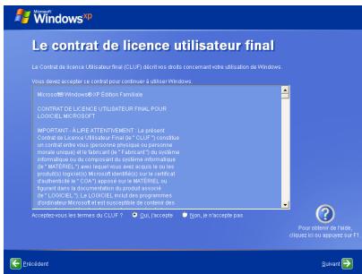 Le contrat de licence utilisateur final Le Contrat de licence Utilisateur final (CLUP) déchives droits concernant retra utilisation de Windows. Vous devez accepter ce contrat pour continuer à utiliser Windows. Microsoft Windows®-IP Edition Fornière CONTRAT DE LICENCE UTILISATEUR FINAL POUR LOOCIEL MICROCAPT IMPORTANT : ALBRE ATTERTIVEMENT. Le présent Contrat de personne Utilisateur Final (COOL®) contendo un contrat estre vous personnes physique ou personne moure après et le résultat de « LA COOL » au système informale ou par composant du système informatique (en "MATERIAL") avec request nos excluits ou les produits (target du MÉRIQUE) ou la construction d'a authérence in "COA" organise sur le MÉRIQUE, ou présentant de la gouvernement ou product accord (en "LOOCIEL"). Le LOOCIEL estat des programmes distribuée Microsoft d'un équivalable au context des Acceptez-vous les derniers du CLUP ? ? ? ? ? ? ? ? ? ? ? ? ? ? ? ? ? ? ? ? ? ? ? ? ? ? ? ? ? ? ? ? ? ? ? ? ? ? ? ? ? ? ? ? ? ? ? ? ? ? ? ? Pour entret de l'onde département de la département sur FI!