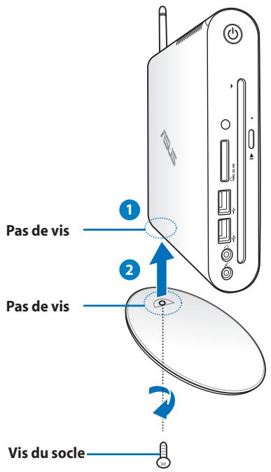 ASUS EEEBOX EB1501 - Installer le socle - 1