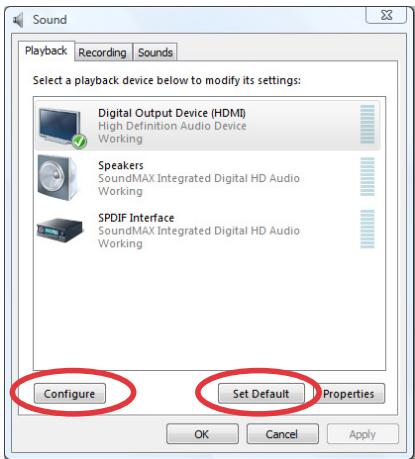 ASUS EEEBOX EB1501 - Configuration audio via un périphérique HDMI - 2