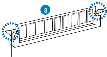 ASUS P5Q - Installer un module DIMM - 4