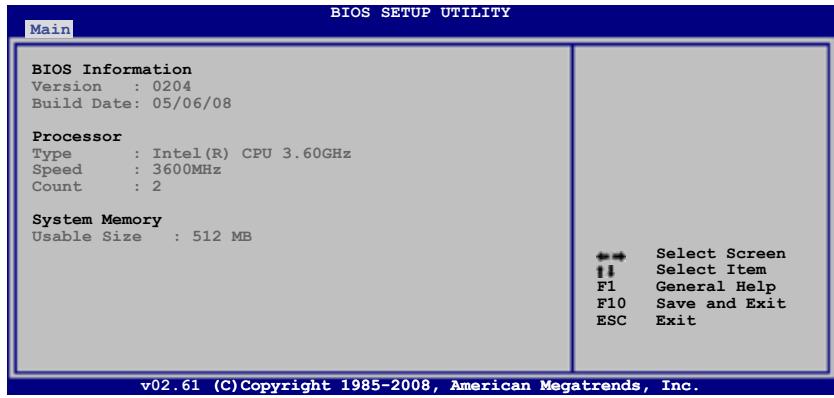 ASUS P5Q - System Information - 1
