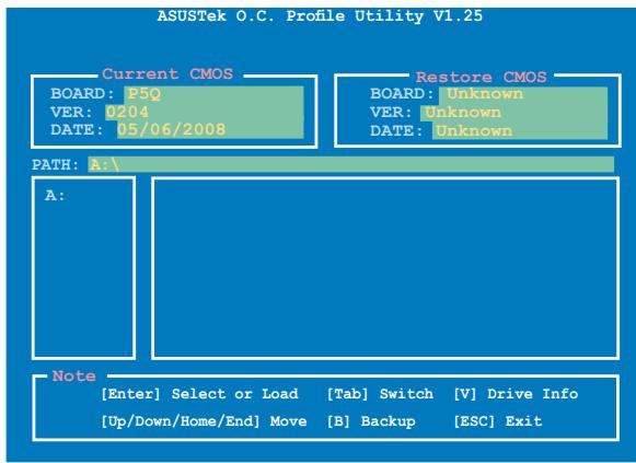 ASUS P5Q - Start O.C. Profile - 1