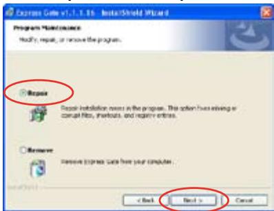 ASUS P5Q - Réparer Express Gate - 1