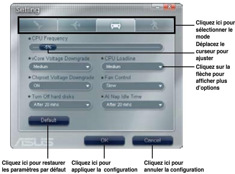 ASUS P5Q - Menu de configuration avancé - 1