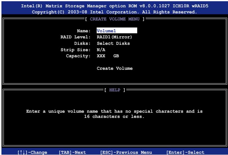 ASUS P5Q - Créer un ensemble RAID 1 (mirrored) - 1