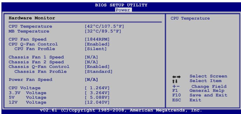 ASUS P5Q - Hardware Monitor - 1