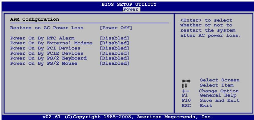 ASUS P5Q - APM Configuration - 1
